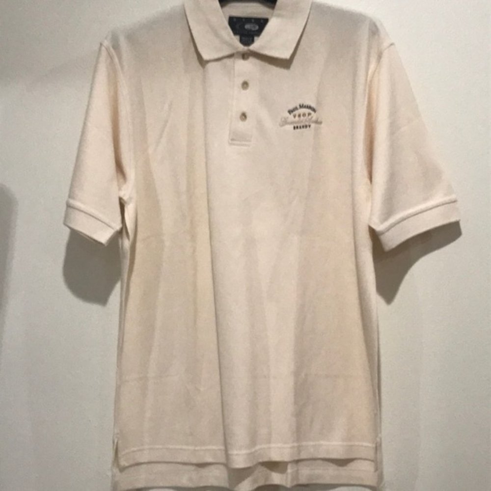 Men’s Paul Masson VSOP Brandy Cream Polo Shirt